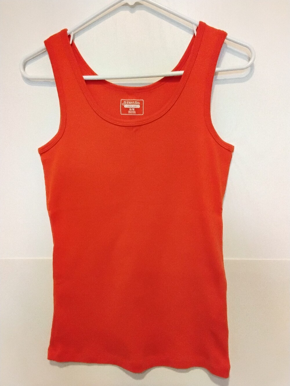 St. John's Bay Orange Scoop Neck Tank